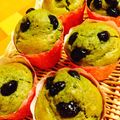 華花金魚's cooksnap of when they made HMdeほんのり*抹茶あずきマフィン.