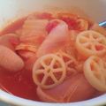 yume2255's cooksnap of when they made 白菜とウインナーのトマトスープ.