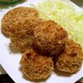 マヨ☆マヨ's cooksnap of when they made 揚げないコロッケ.