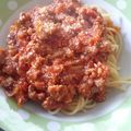 ᎩᏌᎩᏌ's cooksnap of when they made ミートソースパスタ.
