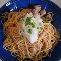 のぶ母さん's cooksnap of when they made しめじと大根おろしの和風パスタ.