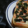 ハム吉ハム太郎's cooksnap of when they made 明太海苔ガーリックトースト.