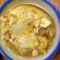 になこ☆'s cooksnap of when they made 白菜の卵とじ.