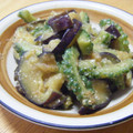 koutyaｎ's cooksnap of when they made ゴーヤと茄子の味噌炒め.