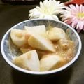 snoopyayoi's cooksnap of when they made ルクエで♡里芋の梅味噌煮.