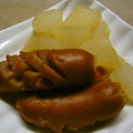 maruru-nn's cooksnap of when they made 大根とフランクソーセージの洋風煮物.
