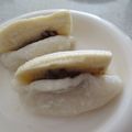 チョコチョコかえる's cooksnap of when they made チョコバナナ餅.
