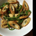 mhmh1031's cooksnap of when they made ピーマンとちくわのカレー炒め.