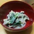 ママタマコタマ's cooksnap of when they made レンコンと小松菜の醤油マヨマス和え.