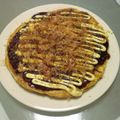 yoshiyurip's cooksnap of when they made 山芋鉄板(お好み焼風).