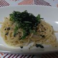よしりんゆきりん's cooksnap of when they made カフェで食べたタラコいかパスタ.