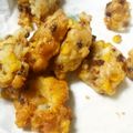 kurodeme's cooksnap of when they made 納豆とコーンの天ぷら.
