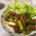 トシ17's cooksnap of when they made 鳥もも肉と深谷ネギの焼鳥炒め.