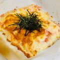 さんちゃん（╹◡╹）'s cooksnap of when they made 簡単♡カリッ♪もちっ〜明太マヨお餅ピザ♡.