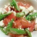 じゅーに's cooksnap of when they made □簡単□オクラ・トマト・豆腐の塩糀和え.