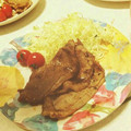 lakaito's cooksnap of when they made 豚のしょうが焼き・我が家風.