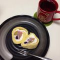 yu-k913's cooksnap of when they made * チーズクリームのロールケーキ♪.