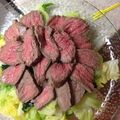 ごまあえサランラップ's cooksnap of when they made 超簡単！レンジで牛たたき.