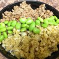 ながしおこな's cooksnap of when they made 超簡単 そぼろご飯.