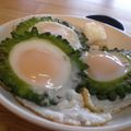 みっくママ's cooksnap of when they made ゴーヤとうずらの目玉焼き♪.