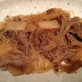 へえみ's cooksnap of when they made 焼肉のタレで☆牛肉と大根のチャプチェ風.