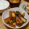 tomo_sofia's cooksnap of when they made 鰆と厚揚げの照り焼き.