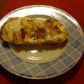 ブランディ's cooksnap of when they made 食パンとヨーグルトで簡単タルト・フランベ.