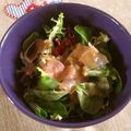 ルロワ・モワ's cooksnap of when they made 自家製ゴマドレッシング☆野菜もりもり♪.