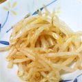 のじまさん's cooksnap of when they made ★5分おつまみ♪簡単もやしナムル★.