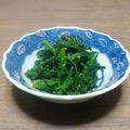 せんりゅう♪'s cooksnap of when they made 春菊お浸し.