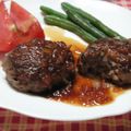 ミユキミルク's cooksnap of when they made チーズinハンバーグまろやか玉ねぎソース.