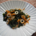 スタイリッシュママ's cooksnap of when they made ゴマ油香る＊人参とわかめとちくわの和え物.