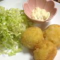 hiroyomegu's cooksnap of when they made ブルーチーズがコクを引き出すコロッケ.