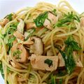 気のむくママ's cooksnap of when they made 水菜とツナの和風パスタ★.