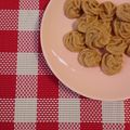 mimikokko's cooksnap of when they made さくっと軽い★きな粉のメレンゲクッキー.