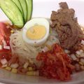 チョコ＆マロン's cooksnap of when they made 超簡単！暑～い夏に！さっぱりと盛岡冷麺★.
