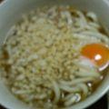 単！！'s cooksnap of when they made 月見うどん　☆お店の味を家庭で再現☆.