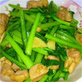 とむゴーゴー's cooksnap of when they made ✻とり肉と小松菜のオイスター炒め✻.