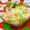 たじ満塁's cooksnap of when they made エビマヨソースのサラダ.