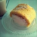 chEk0's cooksnap of when they made クリスマス♡もちふわ♡米粉 ロールケーキ.