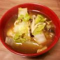 食いしん坊山ガール's cooksnap of when they made 白菜とジャガイモの塩麹スープ.
