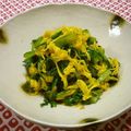 Haru Haru's cooksnap of when they made 菊花と春菊の中華サラダ.
