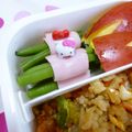 びんび❤'s cooksnap of when they made お弁当に*インゲンとハムのくるくる.