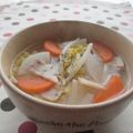 doiko's cooksnap of when they made 野菜たっぷりスープ.
