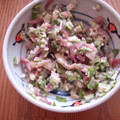 ゆみまろん's cooksnap of when they made すっぱ旨い！おくらとみょうがの梅肉あえ.