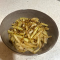 クックMF4VQE☆'s cooksnap of when they made 冬にオススメ♪大根の皮としらすのたいたん.