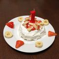 *ちこ*'s cooksnap of when they made １歳誕生日ケーキ（離乳食用）.