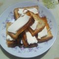 なっちゃん＊♪'s cooksnap of when they made 簡単クラッカーにクリームチーズとバジル♪.