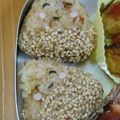 リスのしっぽ's cooksnap of when they made クリさんおにぎり.