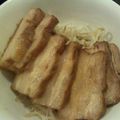 Akkers's cooksnap of when they made ラーメン屋さんっぽく♪もやしチャーシュー.